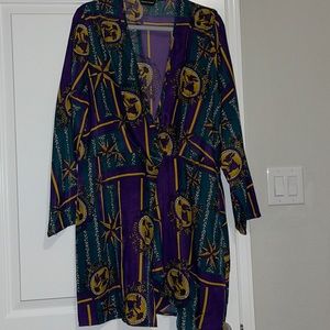 This dress makes a statement